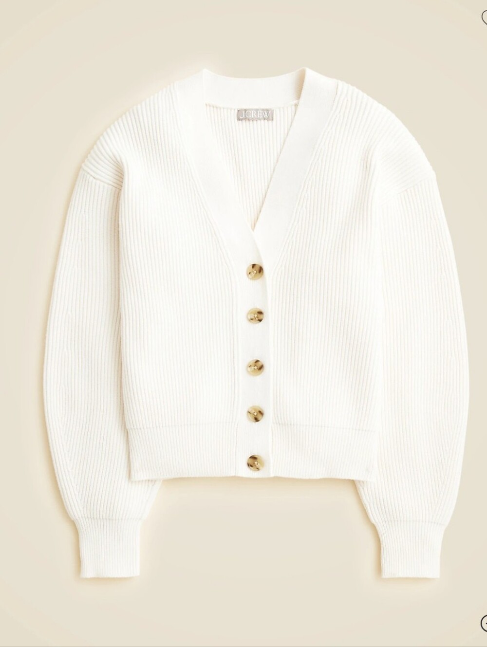 J Crew Sculptural Cardigan
